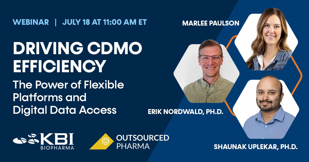 Driving CDMO Efficiency - The Power of Flexible Platforms and Digital Data Access