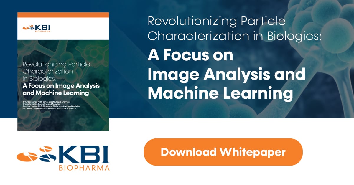 Revolutionizing Particle Characterization in Biologics: A Focus on Image Analysis and Machine Learning