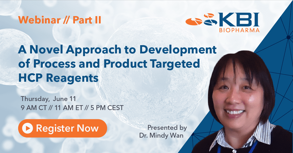 June 11, 2020 11:00am ET | A Novel Approach to Development of Process and Product Targeted HCP Reagents